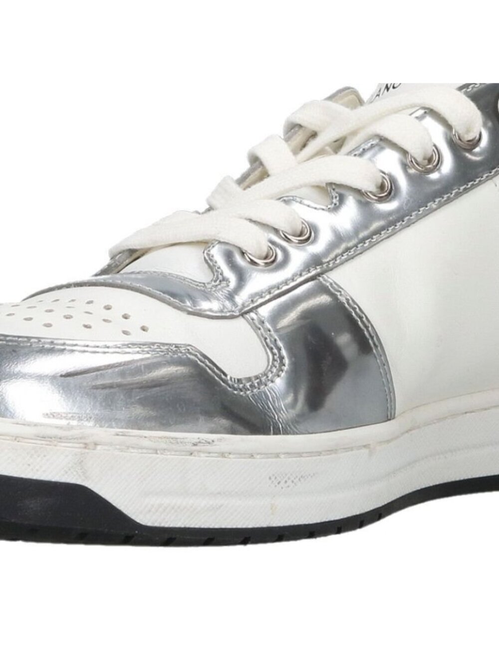 Prada Triangle Logo Low Cut Sneakers - Picture 5 of 5